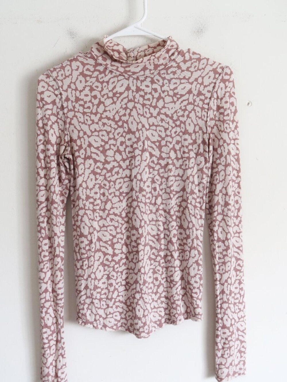 Free People Mockneck Long Sleeve Top - Size XS
